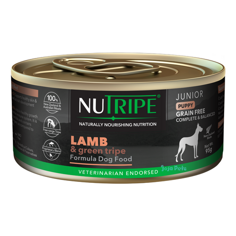 Nutripe Junior Lamb & Green Tripe Puppy - 95g
