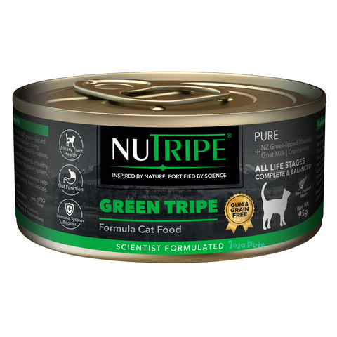Nutripe Pure Green Tripe Cat (Gum-free) - 95g