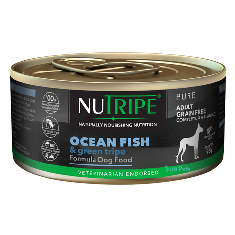 Nutripe Pure Ocean Fish & Green Tripe Dog - 95g