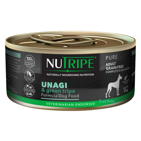 Nutripe Pure Unagi & Green Tripe Dog - 95g
