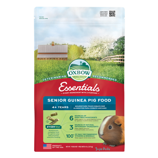 Oxbow Essentials Senior Guinea Pig Food (4+ Years) - 1.8kg / 3.62kg