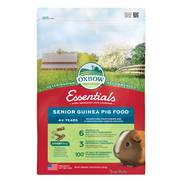 Oxbow Essentials Senior Guinea Pig Food (4+ Years) - 1.8kg / 3.62kg