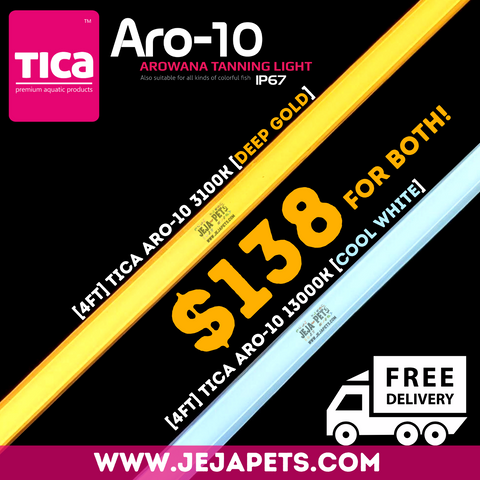 [PROMO: 2 FOR $138] 4ft (112cm) Tica Aro-10 Tanning Light - 13000K / 3100K