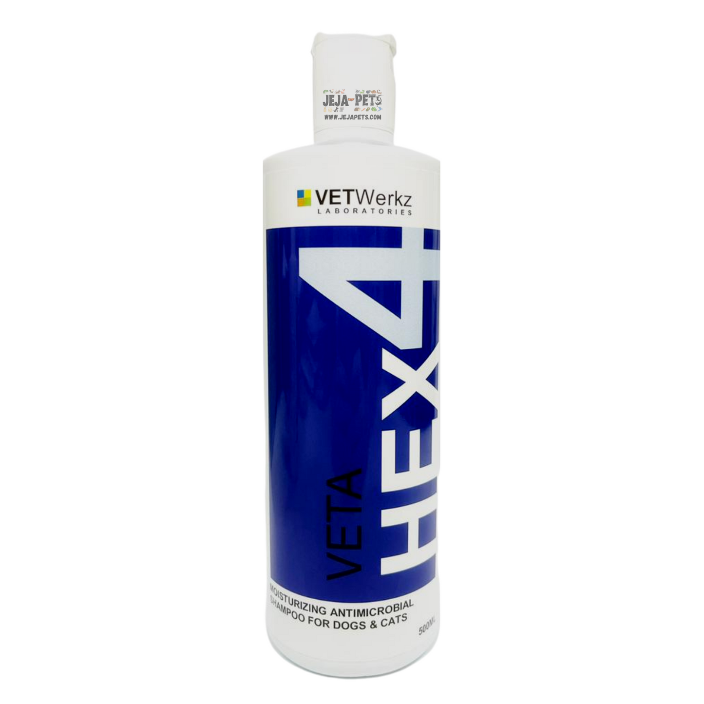 VETWerkz Vetahex Moisturising Antiseptic Shampoo - 250ml / 500ml