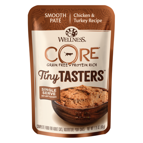Wellness CORE® Tiny Tasters™ (Chicken & Turkey) Cat Wet Food - 49g