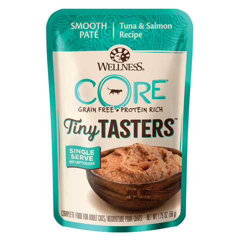 Wellness CORE® Tiny Tasters™ (Tuna & Salmon) Cat Wet Food - 49g