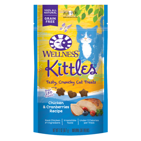 Wellness Kittles™ (Chicken & Cranberries) Cat Treats - 56g