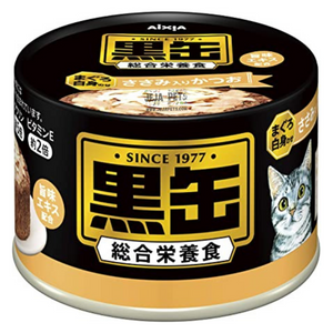 Aixia Kuro Can Skipjack with Whitemeat and Chicken Fillet for Cats - 160g