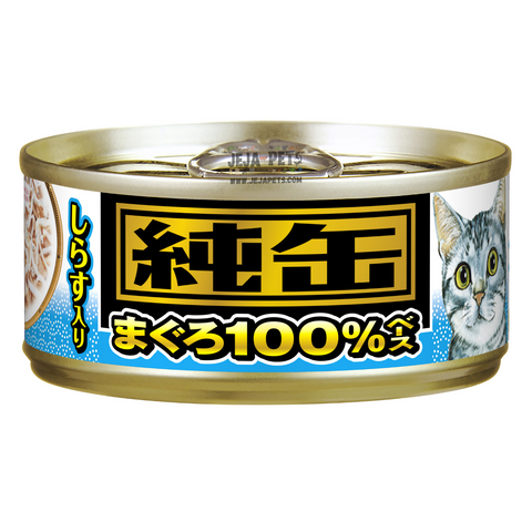 Aixia Jun-Can Mini Tuna with Whitebait Cat Canned Food - 65g