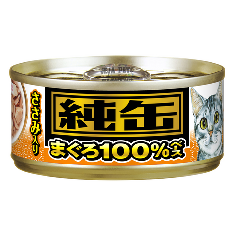 Aixia Jun-Can Mini Tuna with Chicken Fillet Cat Canned Food - 65g