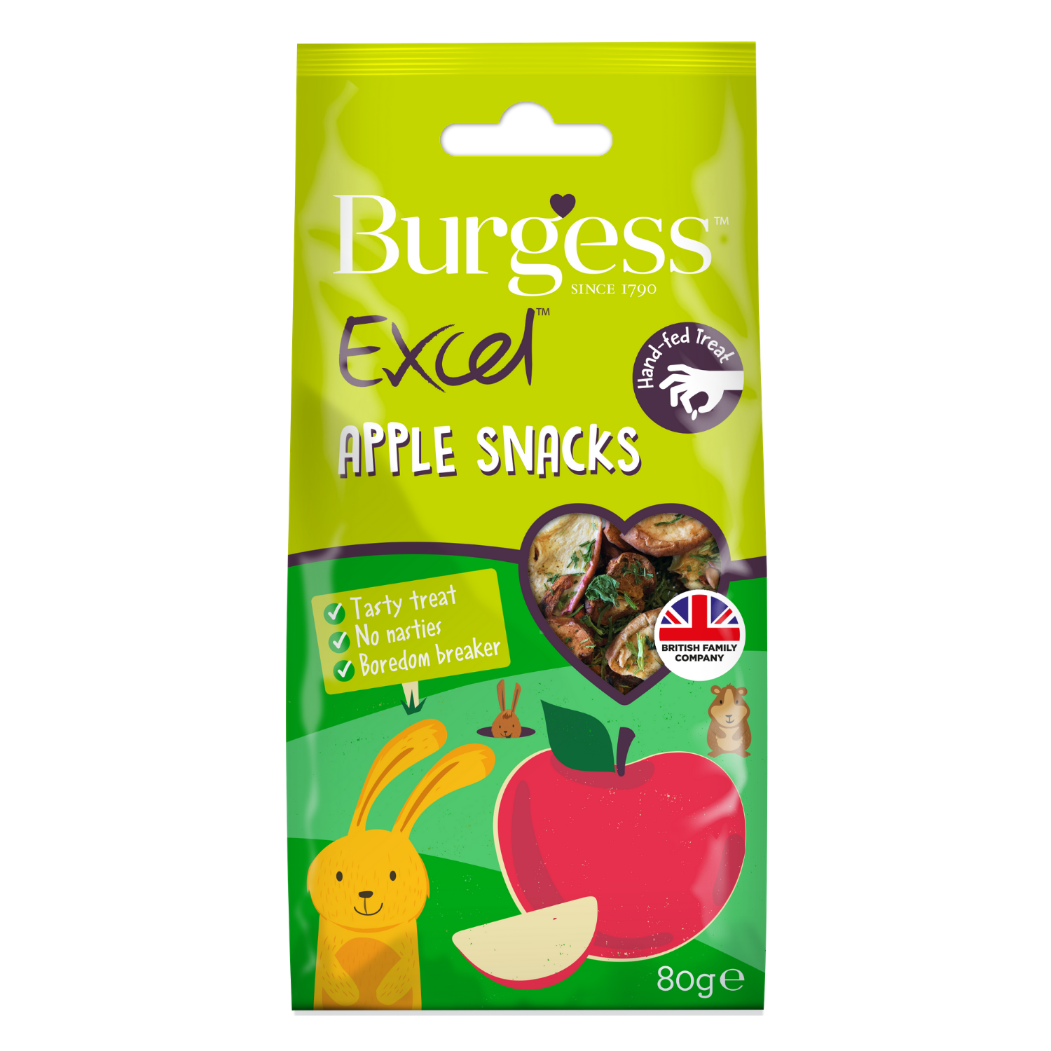 Burgess Excel Apple Snacks - 80g