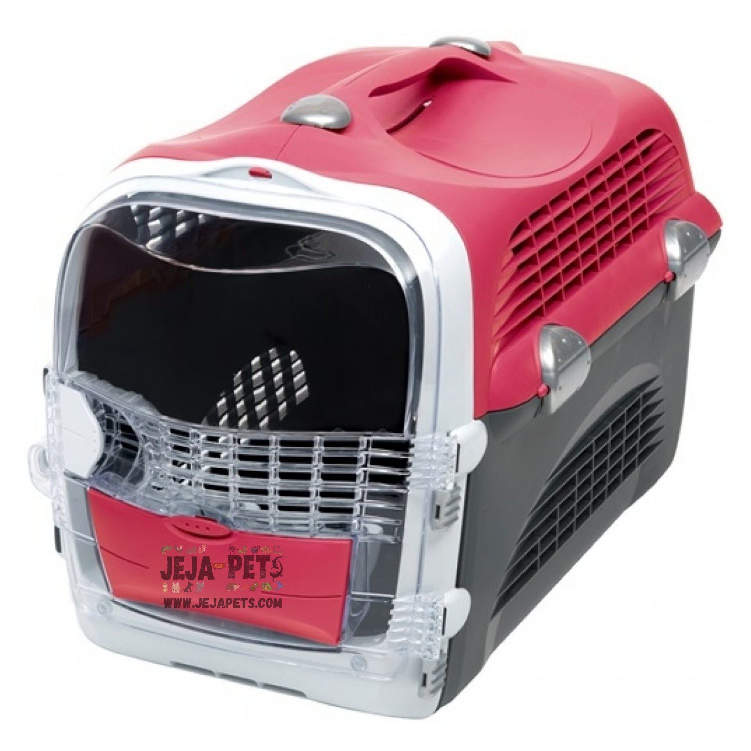 Catit Cabrio Carrier Cherry Red 51 x 33 x 35 cm Jeja Pets