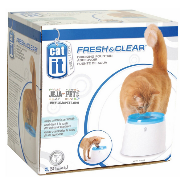 Catit Design Fresh & Clear Cat Drinking Fountain - 2 Liters