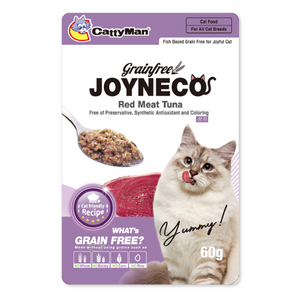 [DISCONTINUED] CattyMan Grain Free Joyneco (Red Meat Tuna) Pouch - 60g