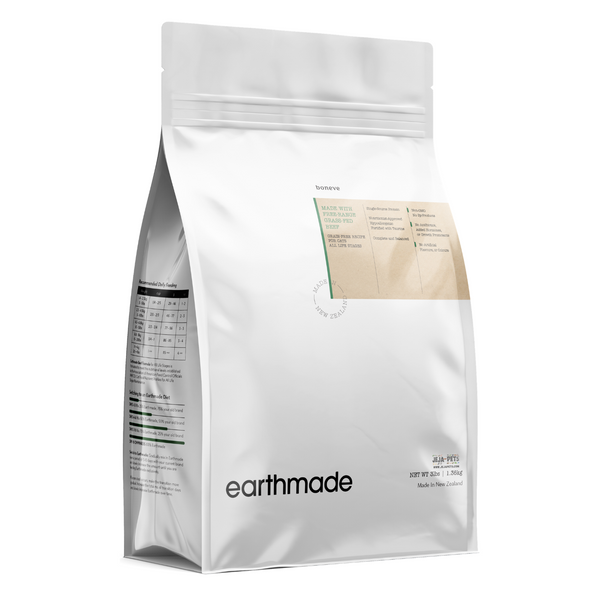 Earthmade Dry Food (Grass-Fed Beef) for Cats - 250g / 1.36kg / 4.53kg