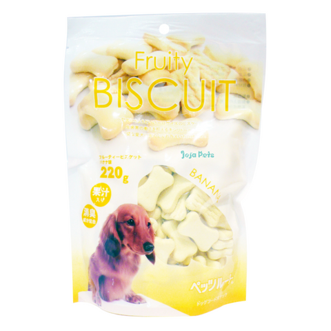 Petz Route Fruity Biscuits (Banana) - 220g
