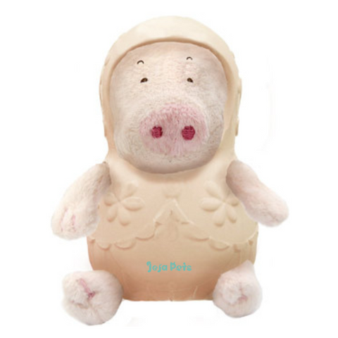 Petz Route Toys Rubber Coat Pig - 98 x 115 x 75 mm