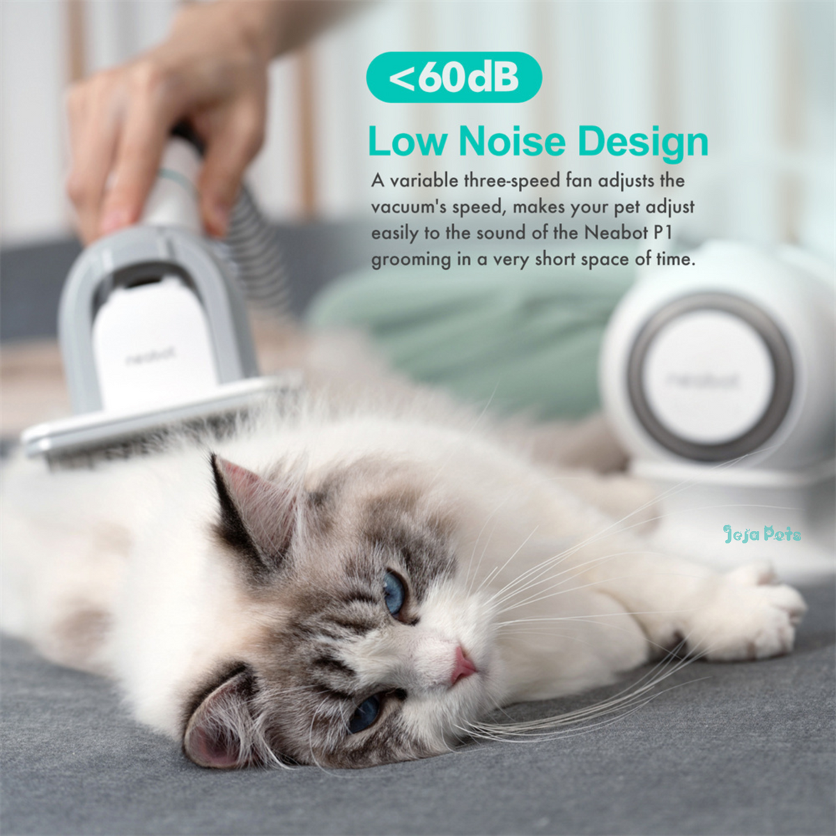 Neabot P1 Pro Professional Pet Grooming Vacuum Kit | Hair Clipper