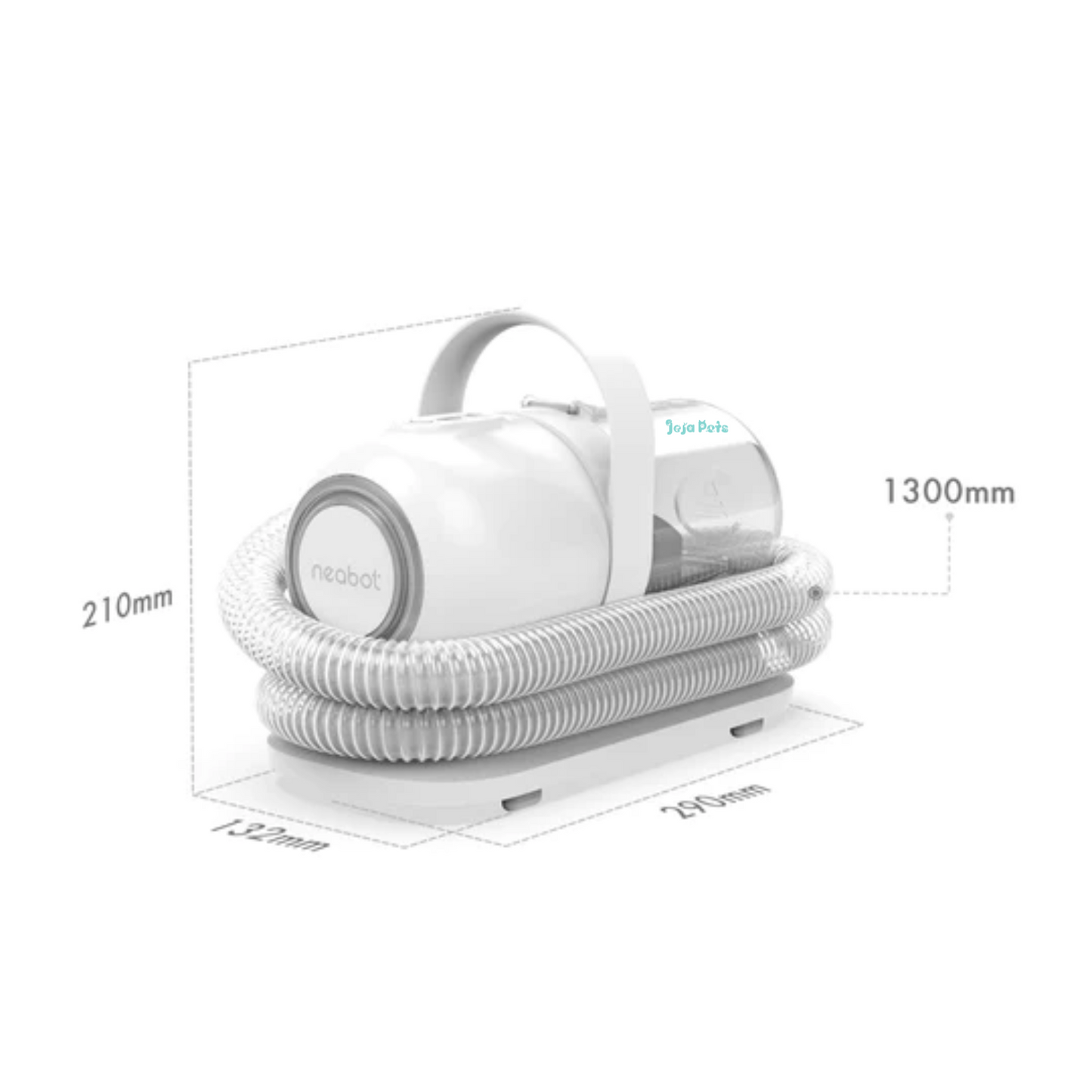 Neabot P1 Pro Professional Pet Grooming Vacuum Kit | Hair Clipper