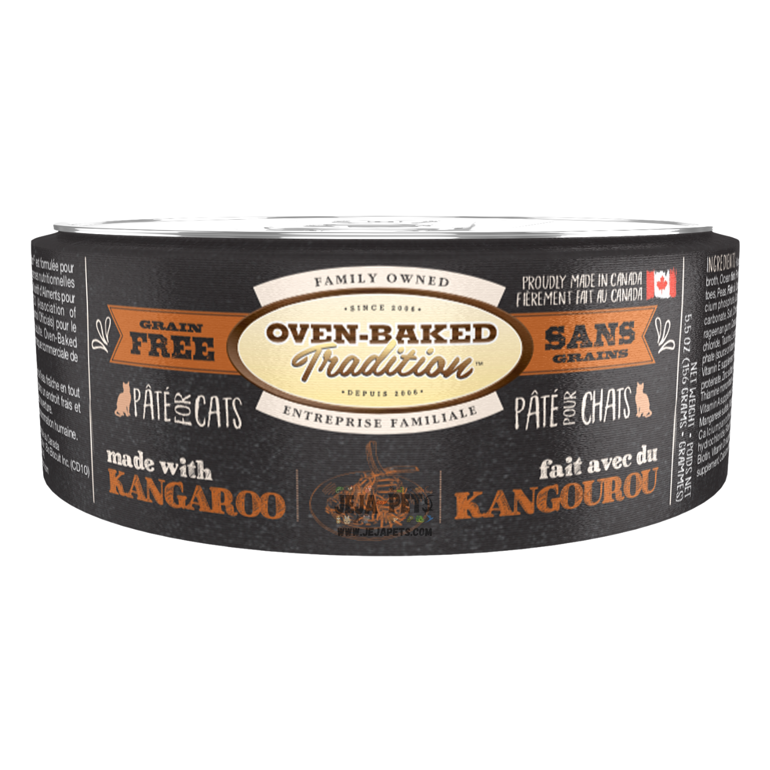 Oven-Baked Tradition (Kangaroo) PÂTÉ Canned Food for Cats - 156g