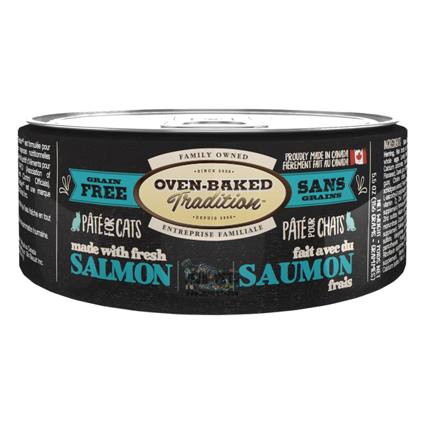 Oven-Baked Tradition (Salmon) PÂTÉ Canned Food for Cats - 156g