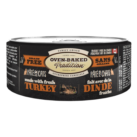 Oven-Baked Tradition (Turkey) PÂTÉ Canned Food for Cats - 156g
