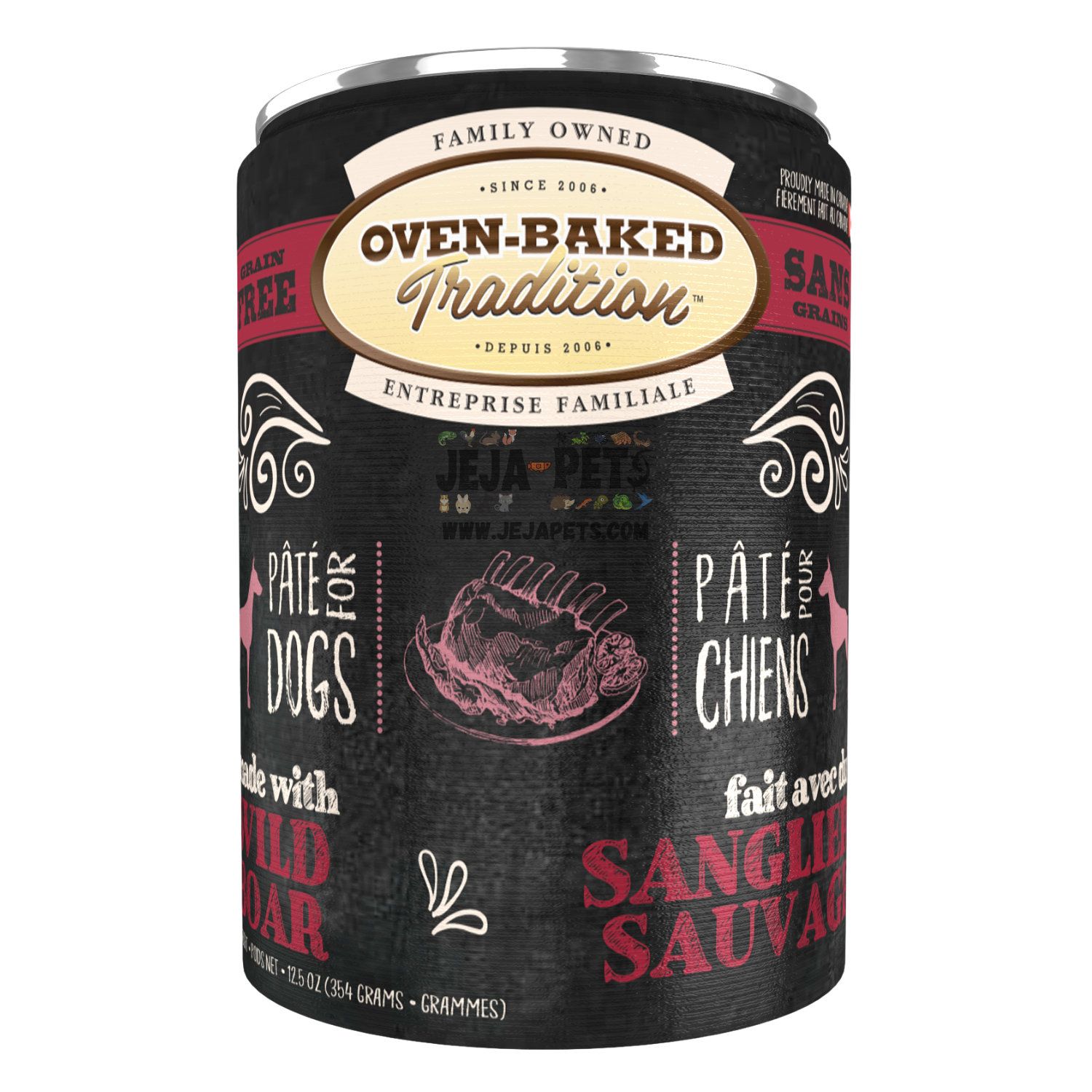 Oven-Baked Tradition (Boar) PÂTÉ Canned Food for Dogs - 354g