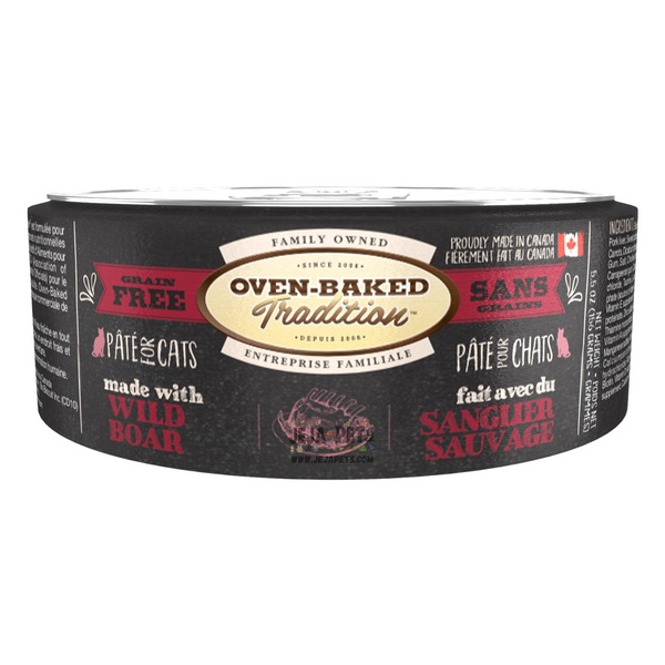 Oven-Baked Tradition (Boar) PÂTÉ Canned Food for Cats - 156g
