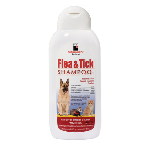 Professional Pet Products Flea & Tick Shampoo - 399ml