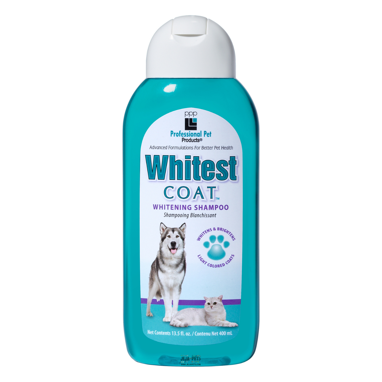 Professional Pet Products Whitest Coat Shampoo - 399ml / 3.7L