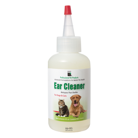 Professional Pet Products Ear Cleaner with Eucalyptol - 118ml / 473ml