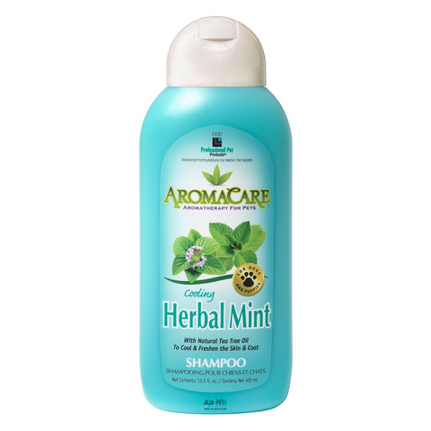 Professional Pet Products Aromacare Cooling Herbal Mint Shampoo - 399ml
