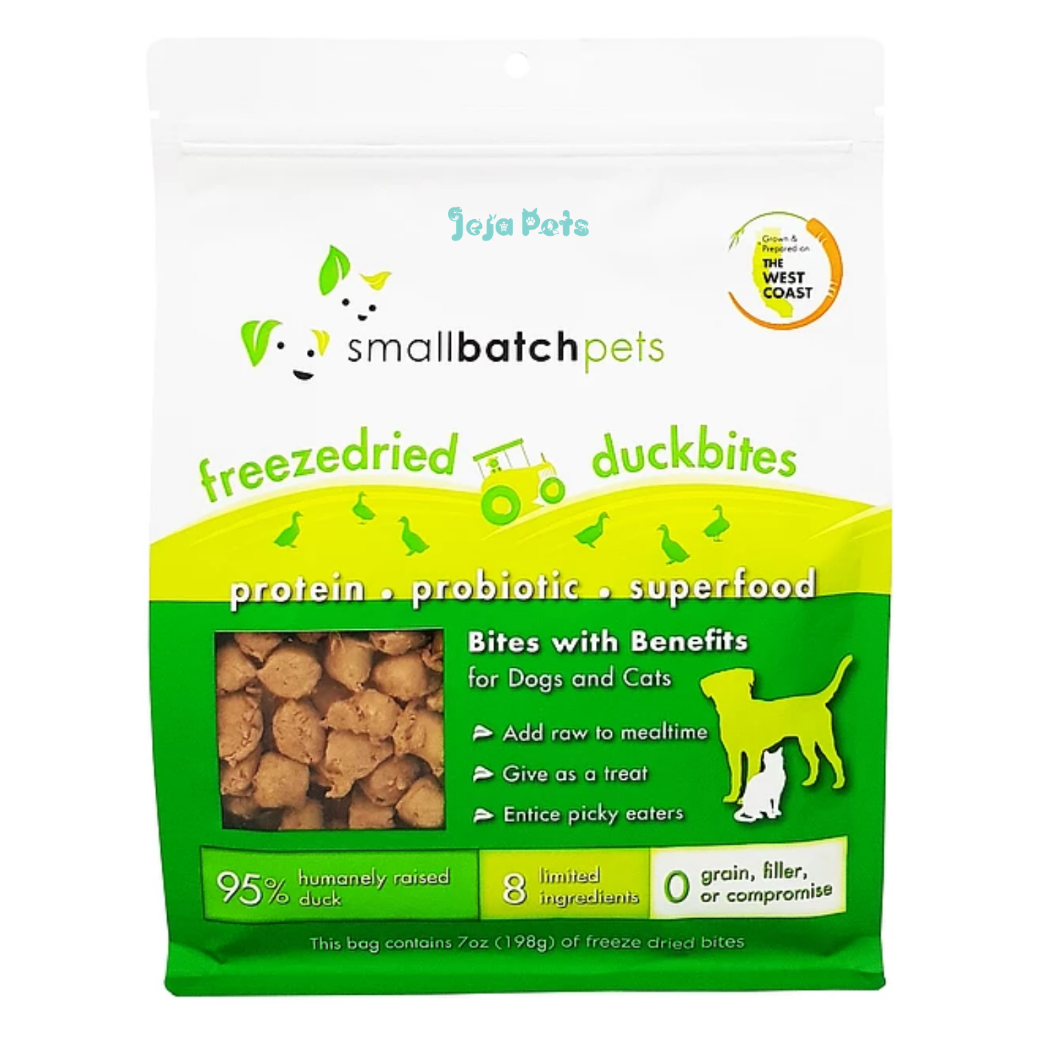 Smallbatch Freeze Dried Smallbites Duck- 7oz