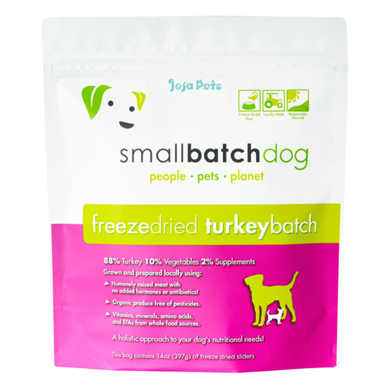 Smallbatch Freeze Dried Slider Turkey - 14oz